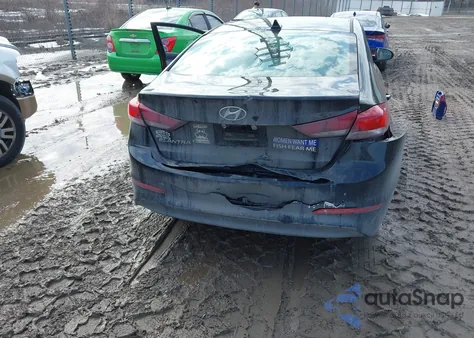 2017 Hyundai Elantra Se z USA, uszkodzony, nr VIN 5NPD84LF5HH017604